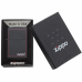 ISQUEIRO ZIPPO CLASSIC BLACK AND RED LOGO